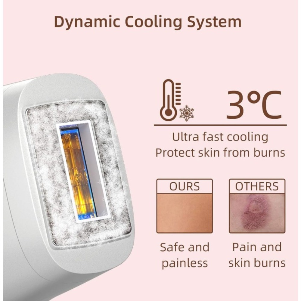 IPL Hair‎ Removal Device 500,000 Flashes Laser Epilator with Cooling System New - Picture 2 of 4